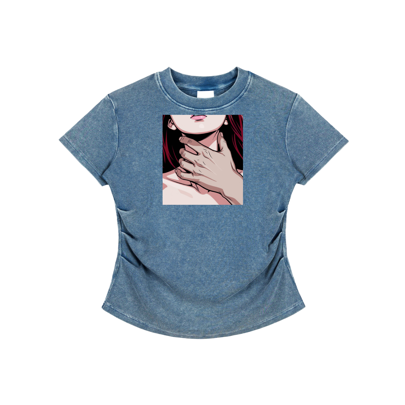 Choke Me Respectfully T-Shirt | Official Marked Collection Vintage Bodycon Tee