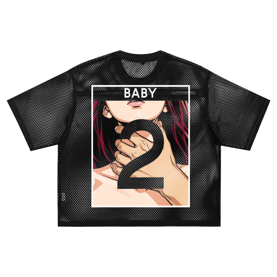 The Marked Baby See-Thru Net Tee